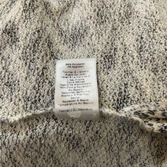 Talbots Gray & White Tunic Size L - Picture 11 of 12